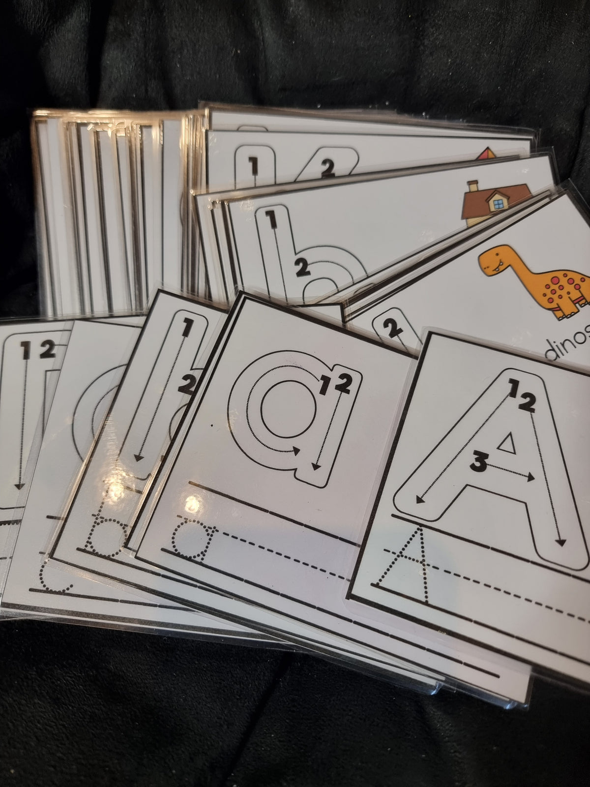 Laminated Alphabet Flashcards