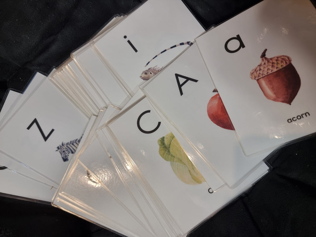 Laminated Alphabet Flashcards