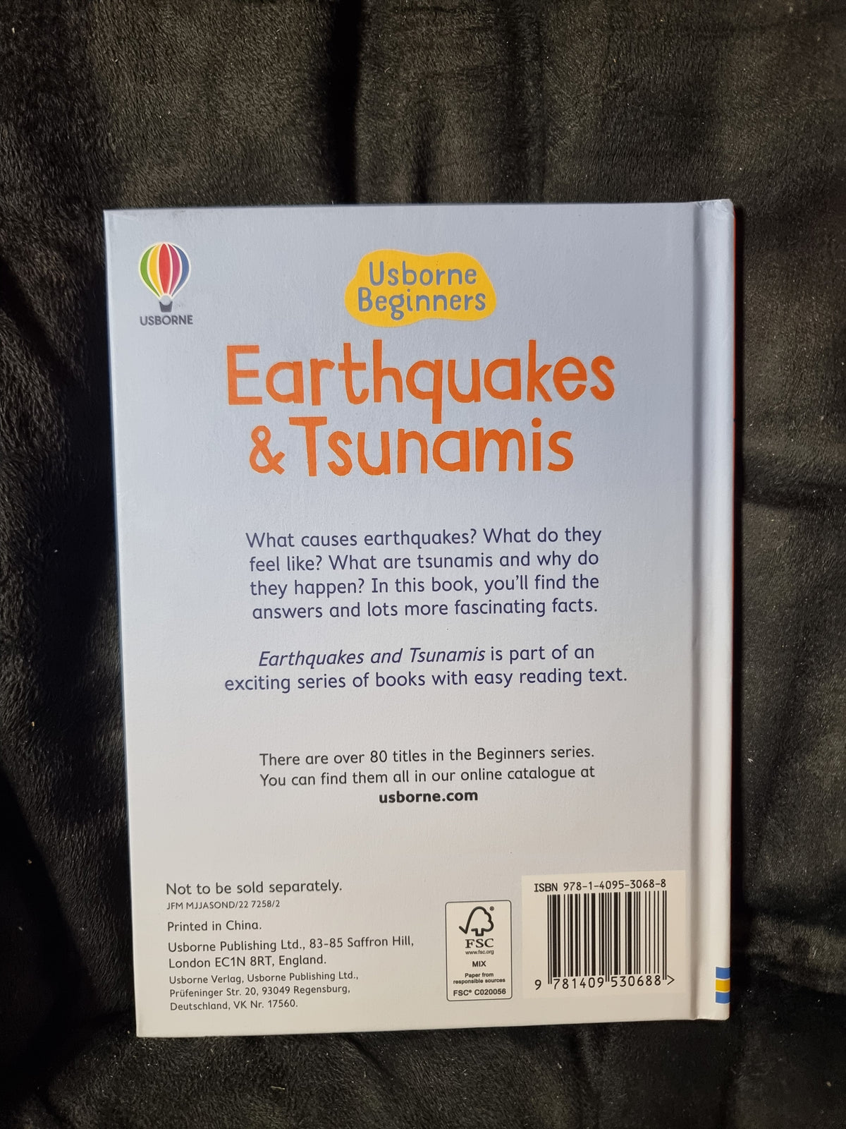 Usborne Beginners Earthquakes and Tsunamis