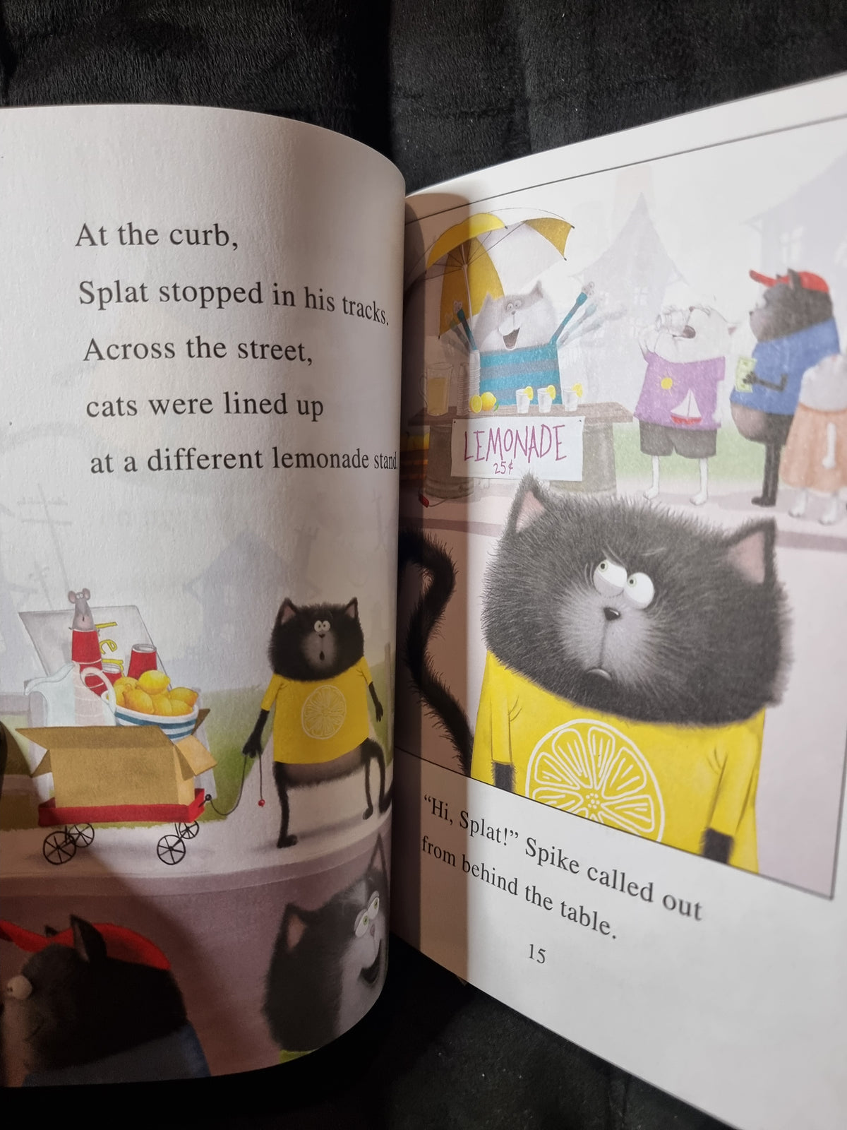 Splat the Cat and the Lemonade Stand