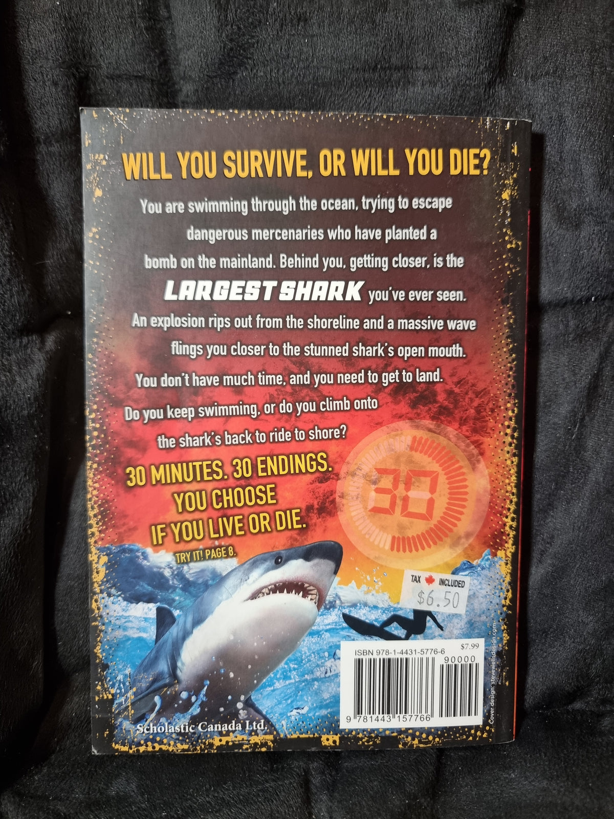 Countdown To Danger - Create Your Own Ending!
