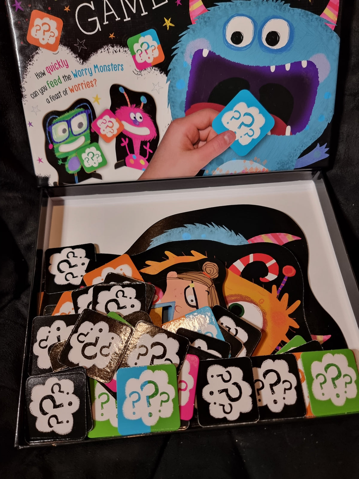 Feed the Worry Monster Game