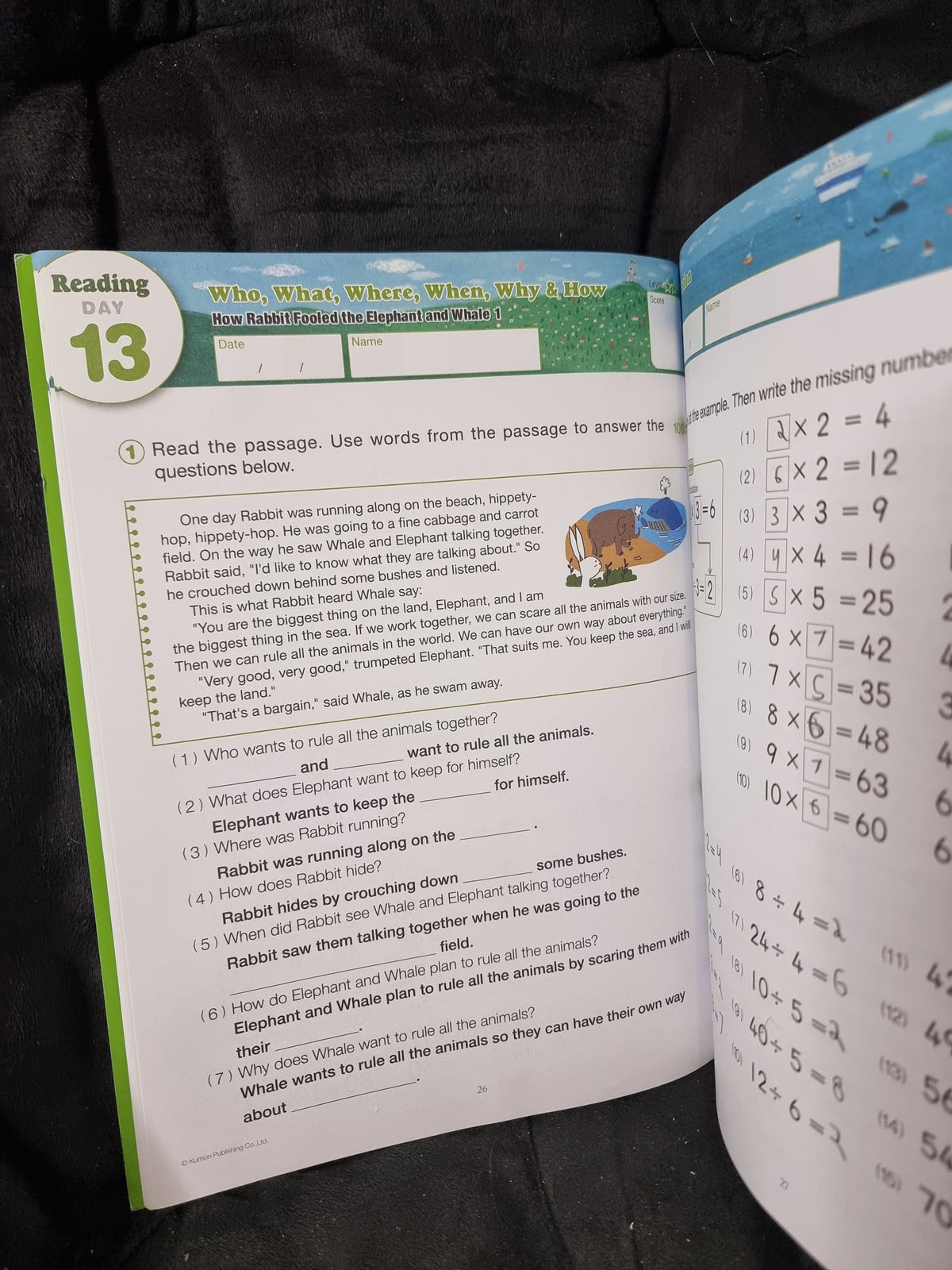 Kumon Grade 3-4 Summer Review and Prep