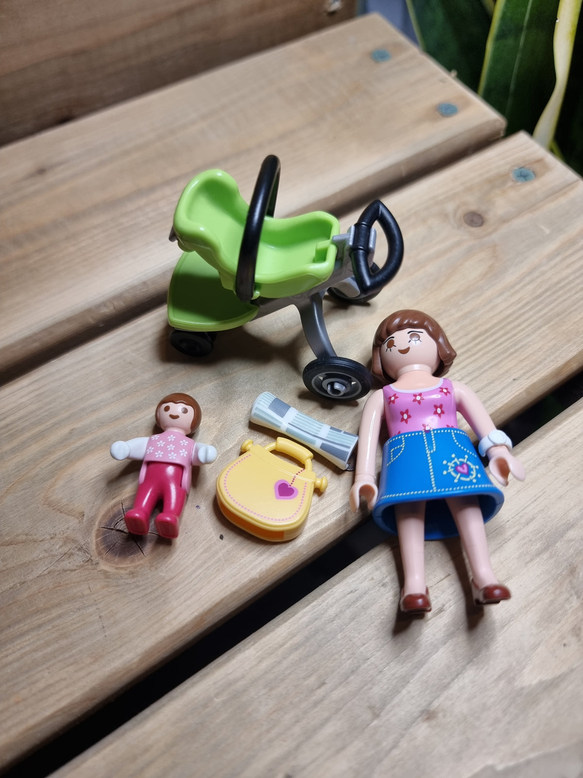 Playmobil City Life Infant and Mother Stroller Set