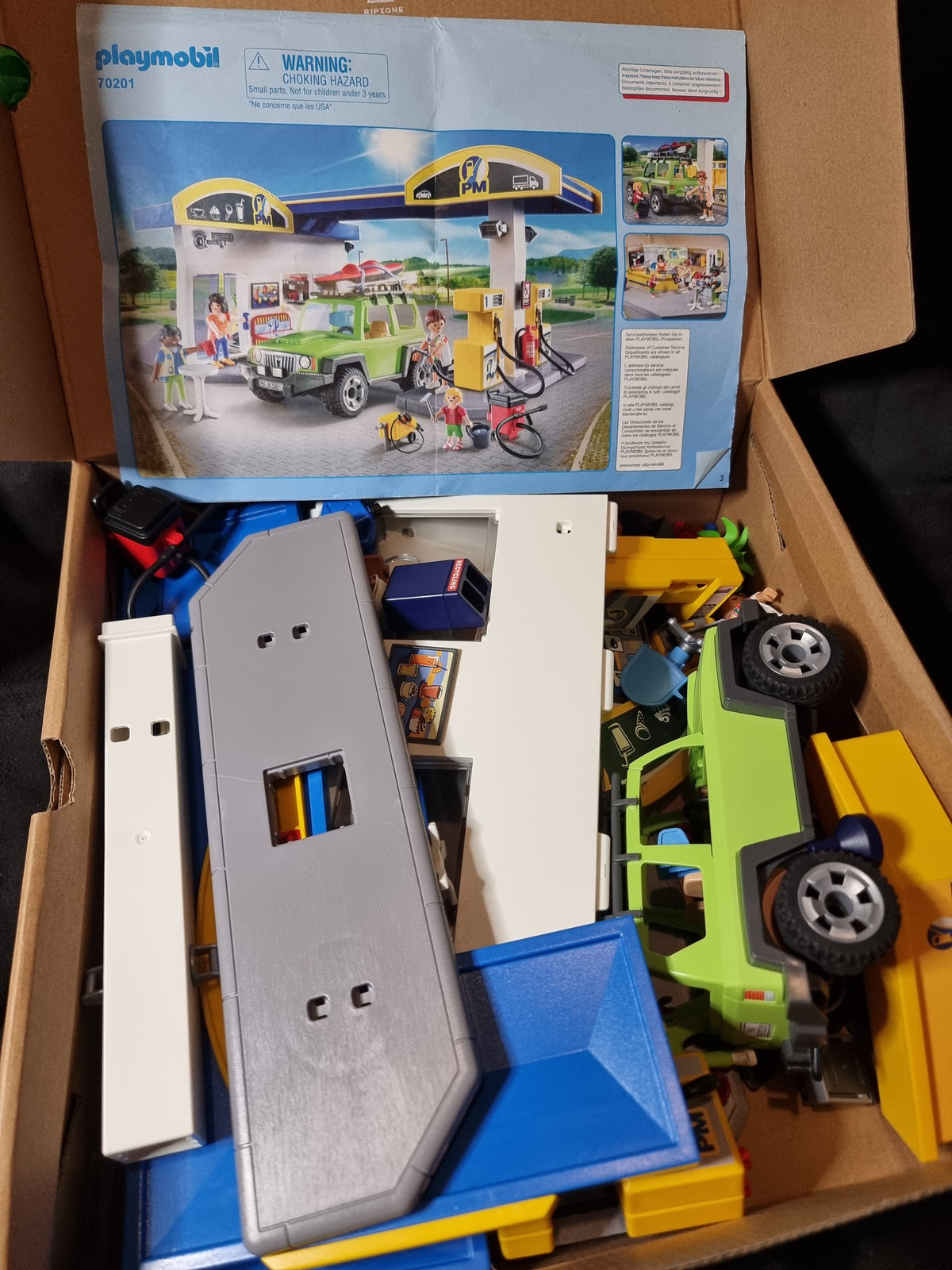 Playmobil Gas Station Set 70201
