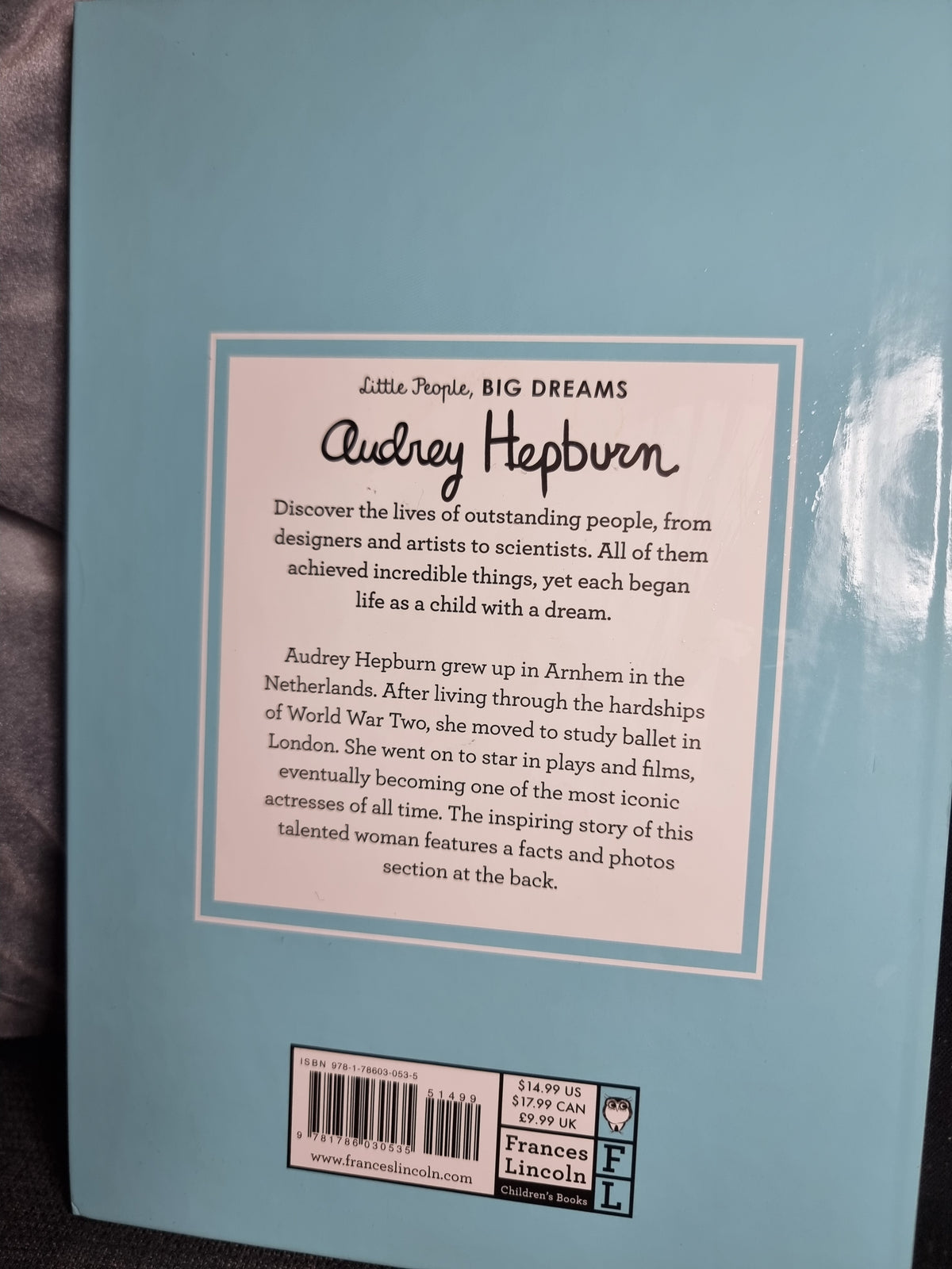 Litte People, Big Dreams Audrey Hepburn