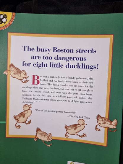 Make Way for Ducklings