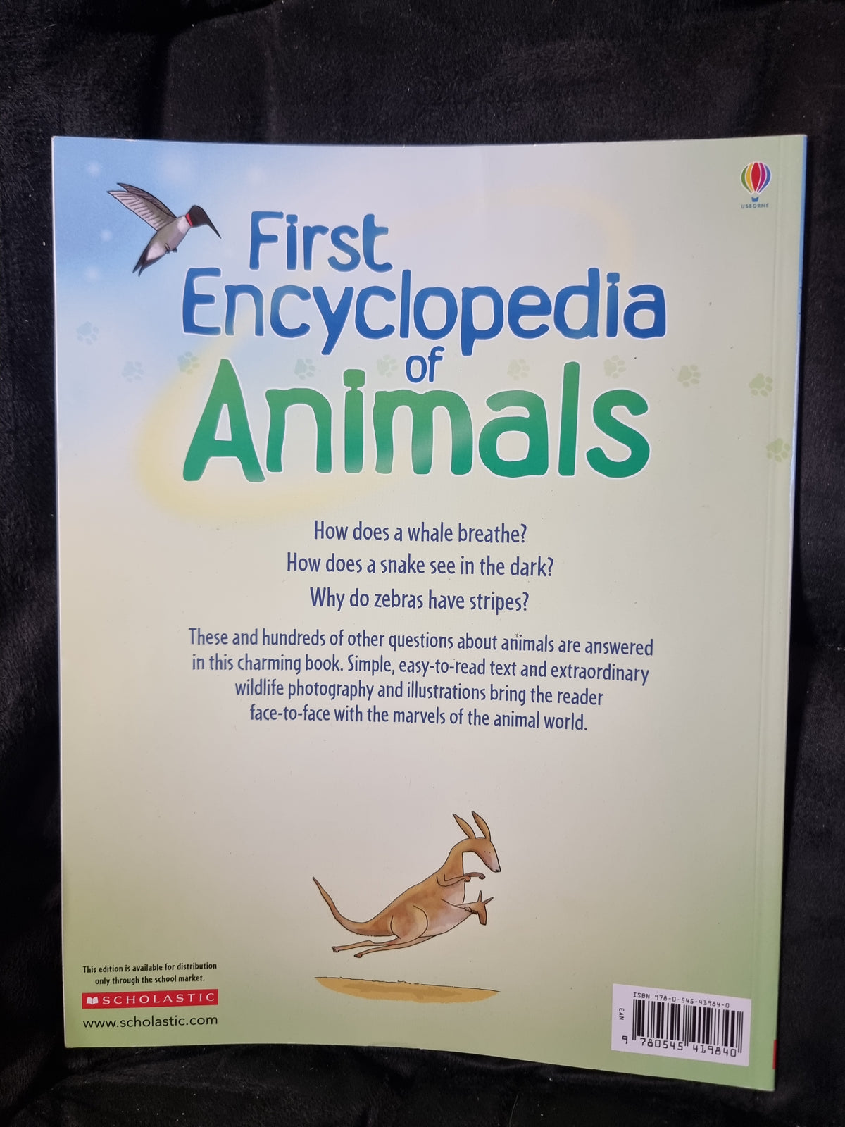 Usborne First Encyclopedia of Animals