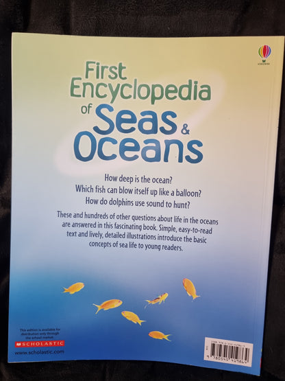Usborne First Encyclopedia of Seas and Oceans