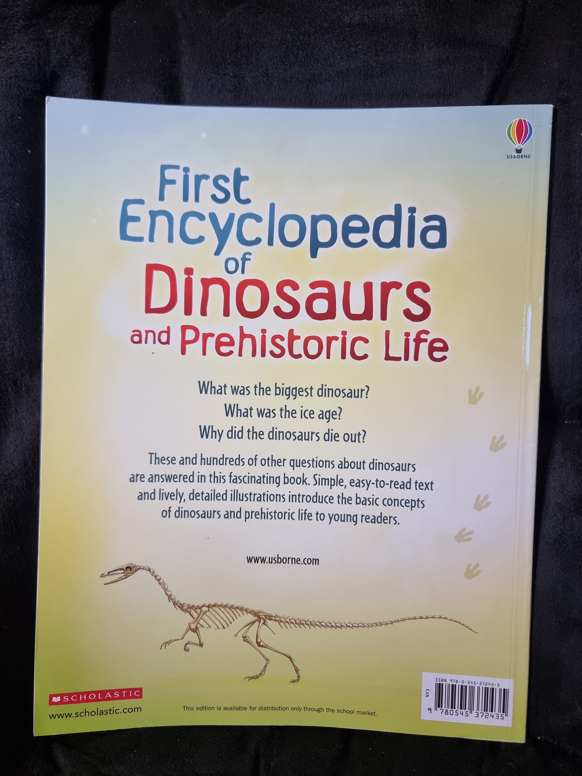 Usborne First Encyclopedia of Dinosaurs and Prehistoric Life
