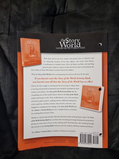 The Story of the World - Volume 1 Ancient Times Tests and Answer Key