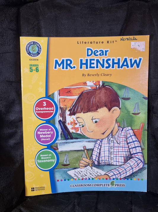 Dear Mr. Henshaw - Literature Kit
