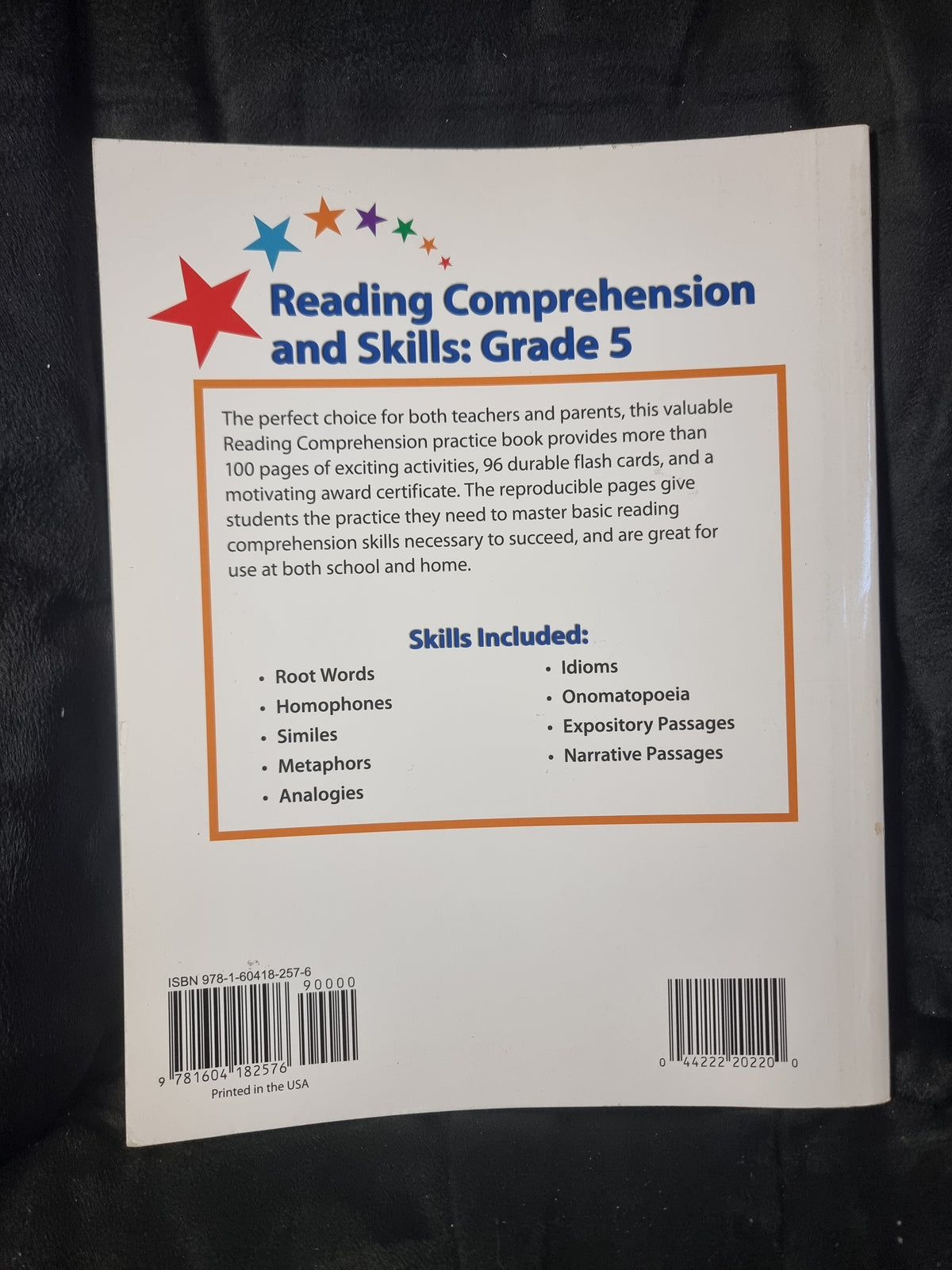Reading Comprehension and Skills - Grade 5