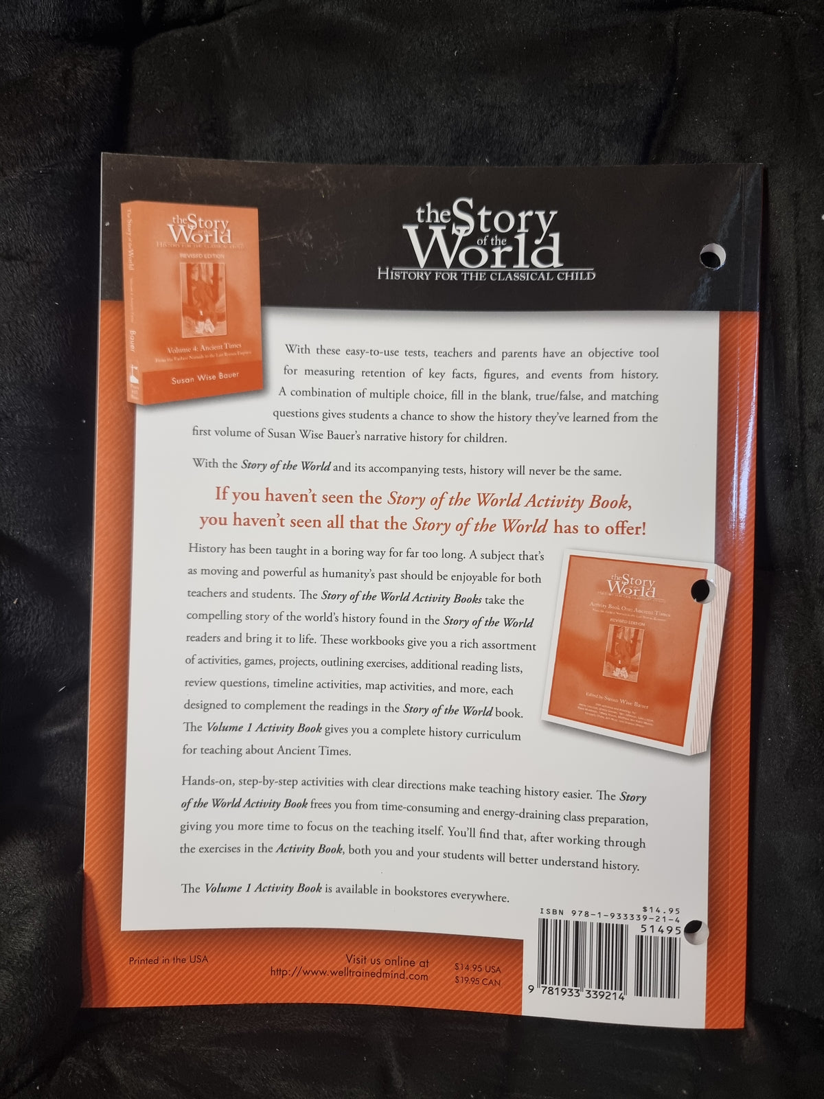 The Story of the World - Volume 1 - Ancient Times - Test and Answer Key
