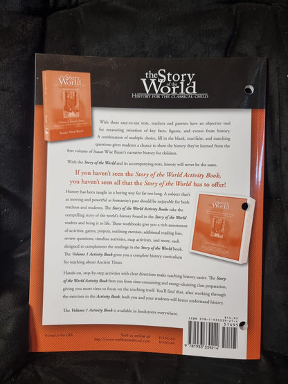 The Story of the World - Volume 1 - Ancient Times - Test and Answer Key