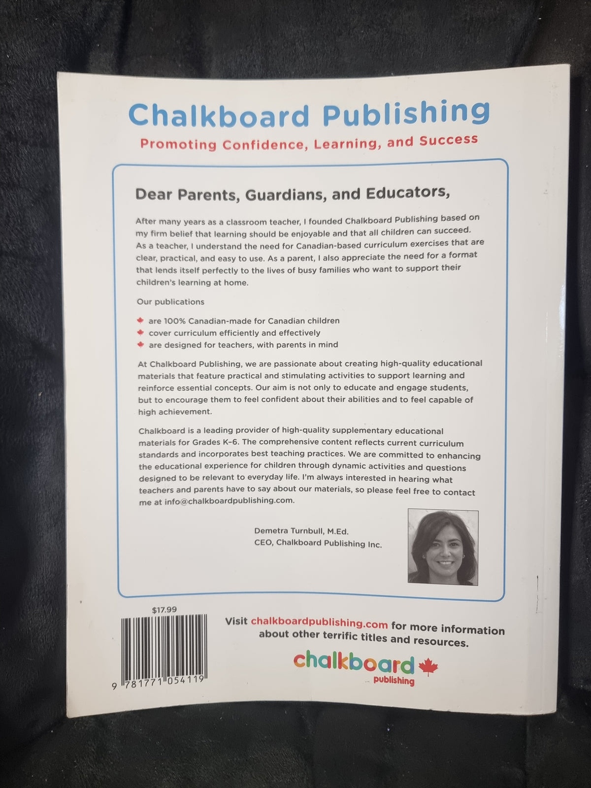 Canadian Curriculum Advantage - Grade 4