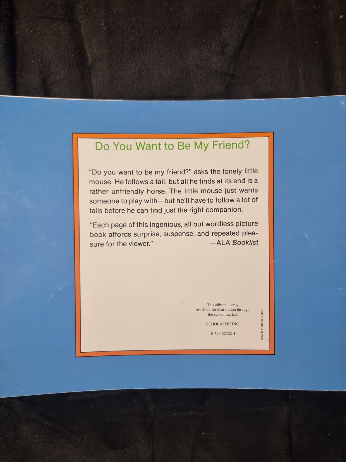 Do You Want to be My Friend?