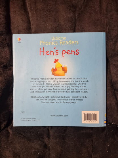 Usborne Phonics - Hen's Pens