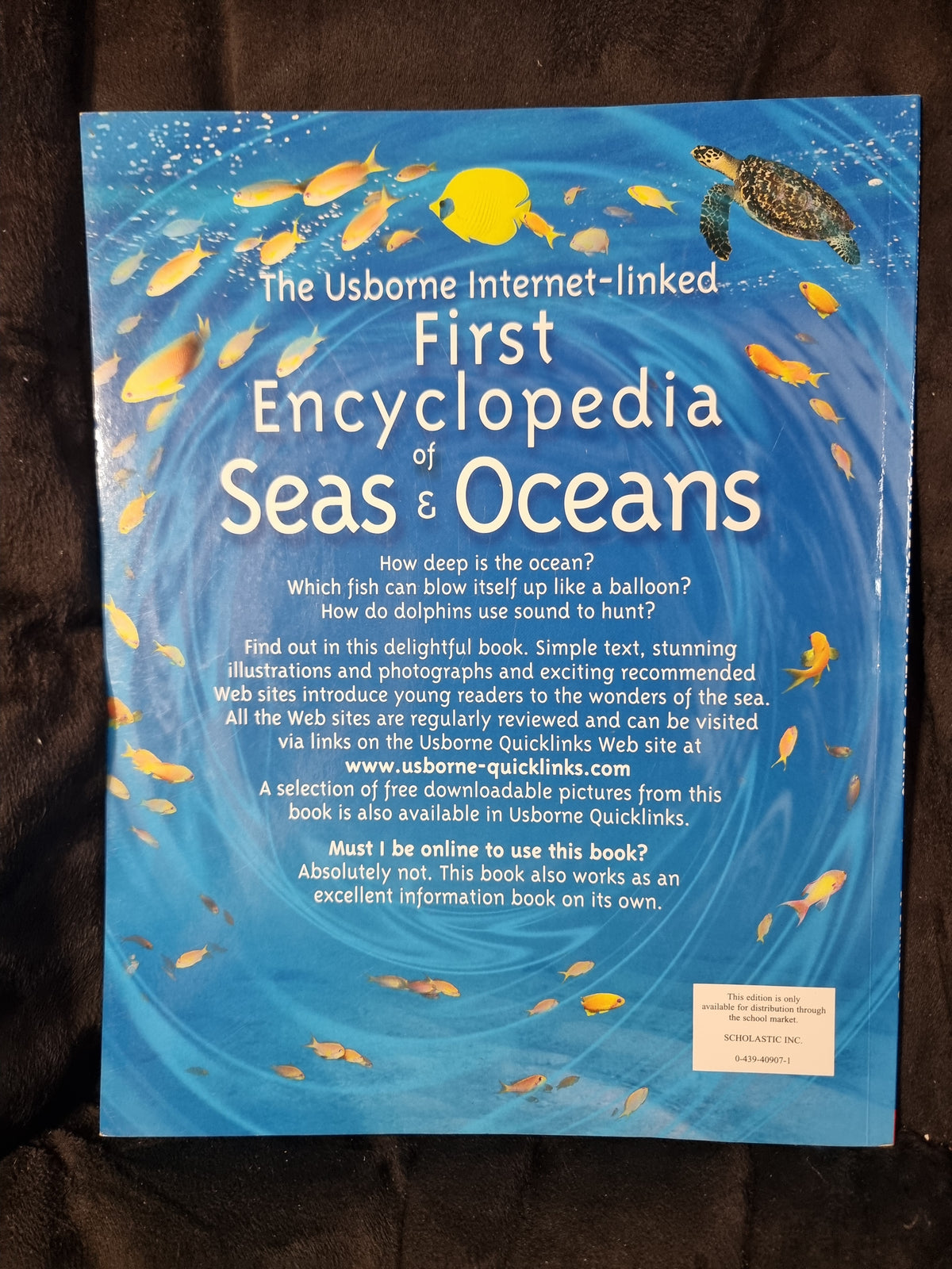 Usborne First Encyclopedia of Seas and Oceans