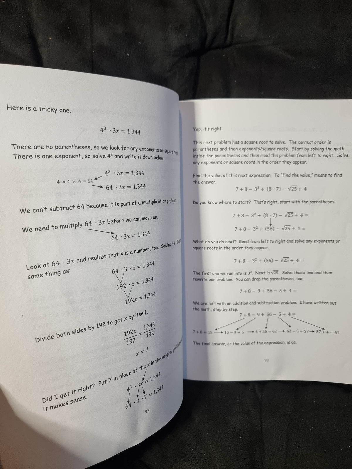 Learn Math Fast - Volume III