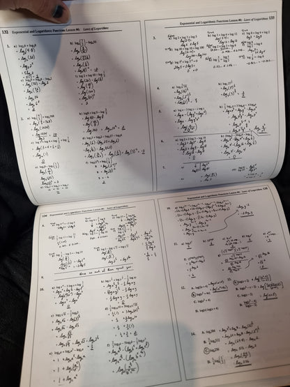 Pure Math 30 Student Solution Manual