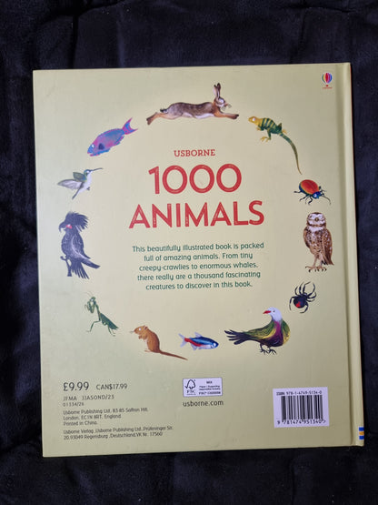 Usborne 1000 Animals