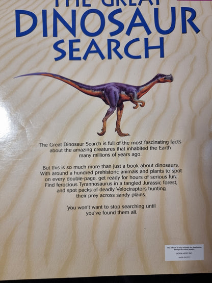 Usborne The Great Dinosaur Search