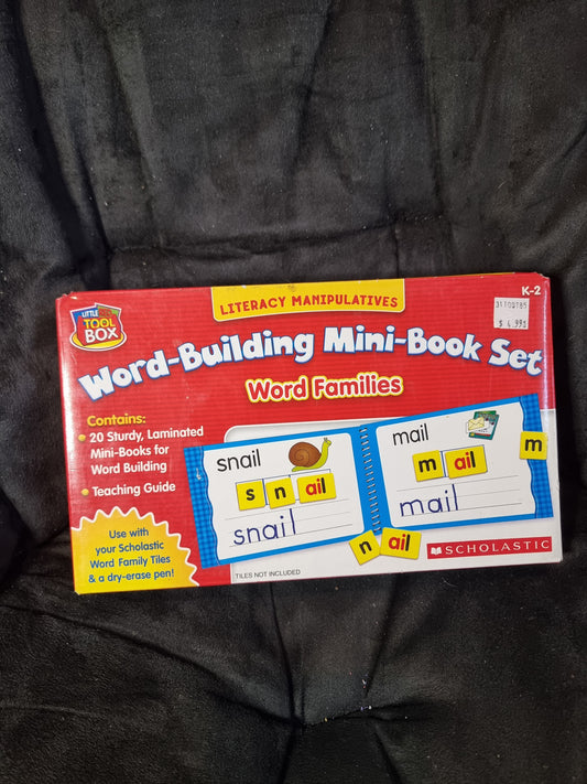 Word Building Mini Book Set - Word Families