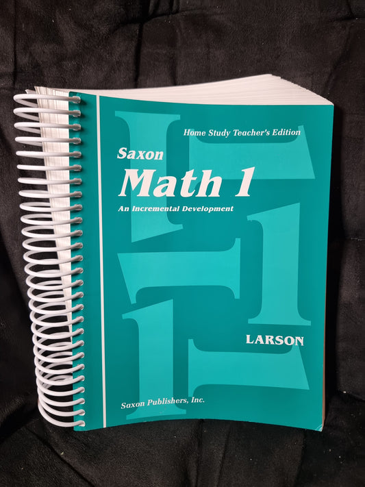 Saxon Math 1 Teacher's Edition