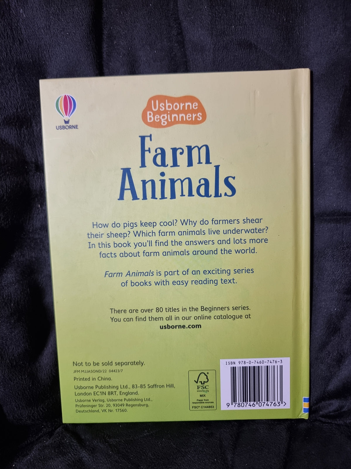 Usborne Beginners Farm Animals