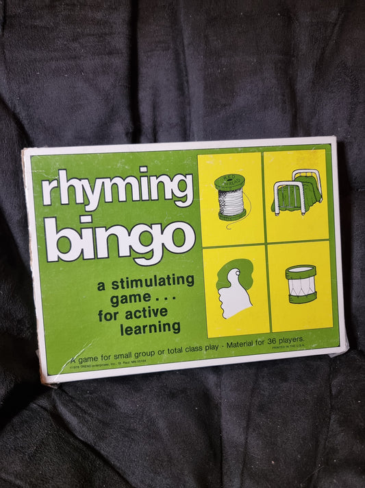 Rhyming Bingo