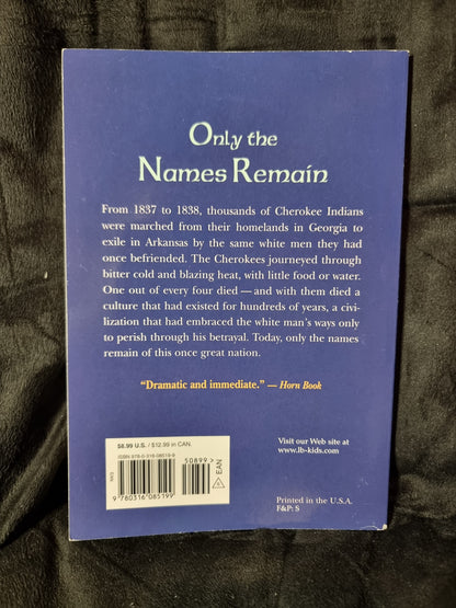 Only the Names Remain