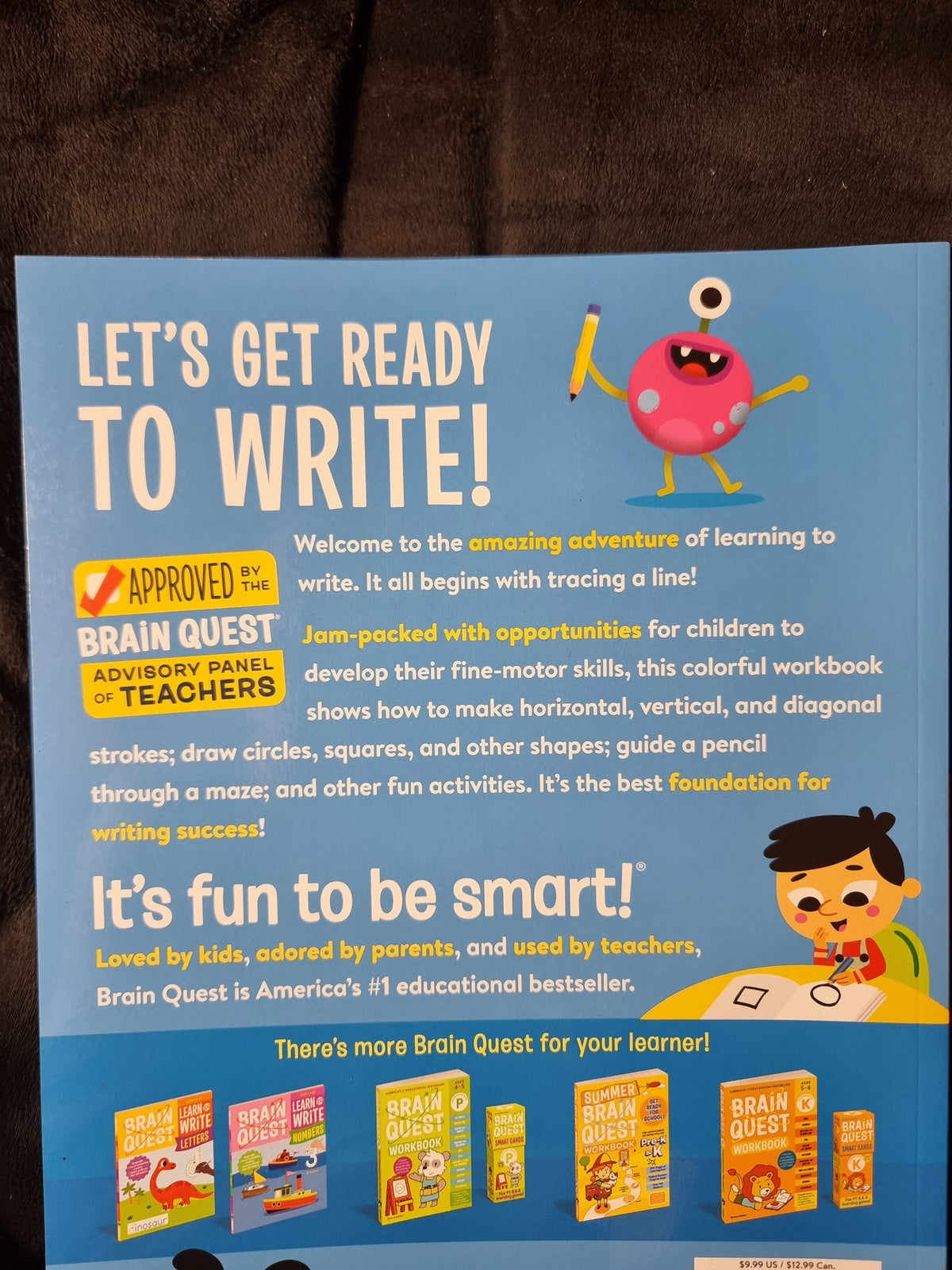 Brain Quest Learn to Write Pen Control