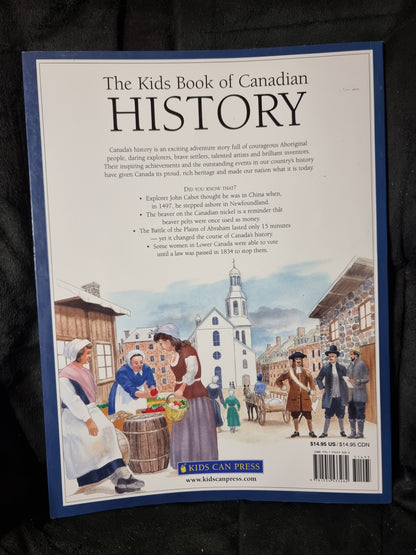 The Kids Book of Canadian History