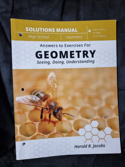 Masterbooks Geometry Solutions Manual
