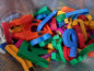 Mixed Bag of Large Magnetic Letters and Numbers