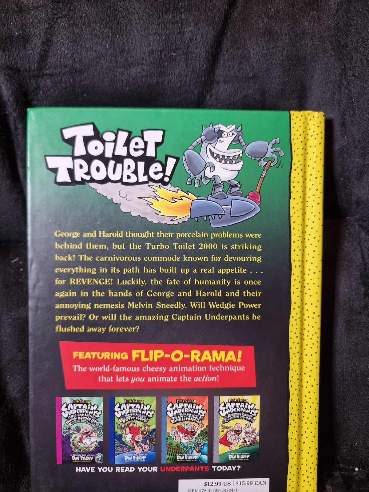 Captain Underpants -  Tyrannical Retaliation of Turbo Toilet 20000