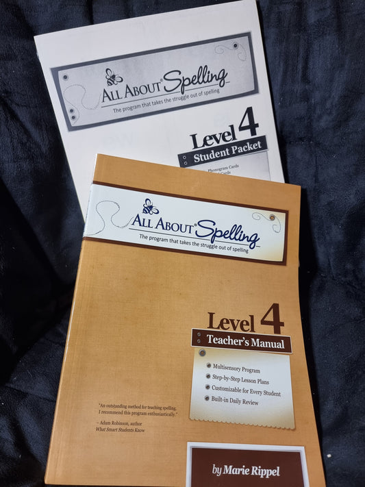 All About Spelling Level 4