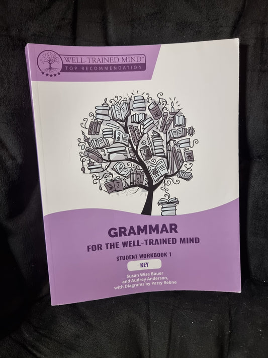 Grammar For The Well Trained Mind Student Workbook 1 Key