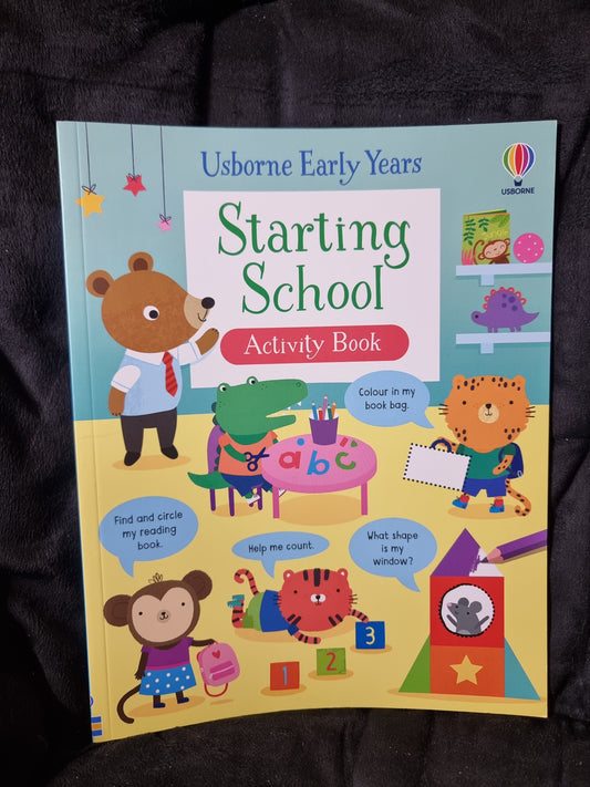 Usborne Early Years Starting School Activity Book