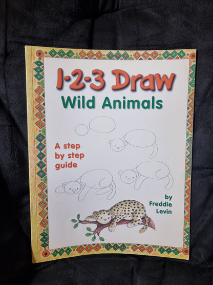 123 Draw Wild Animals
