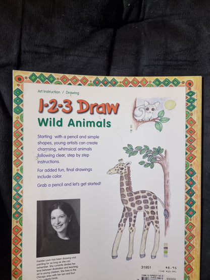 123 Draw Wild Animals