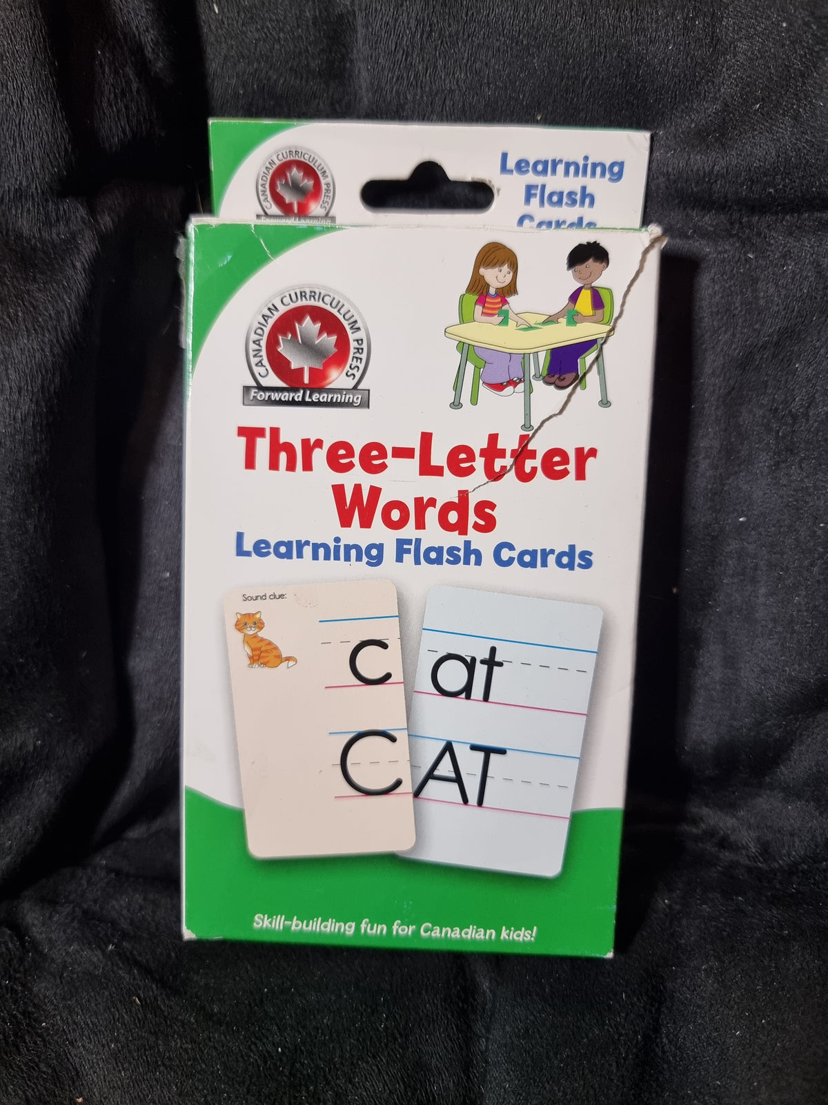 Three Letter Words Flash Cards