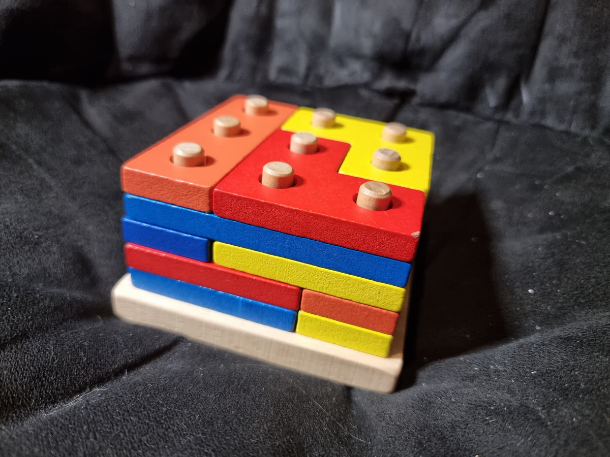 Wooden Puzzle Block