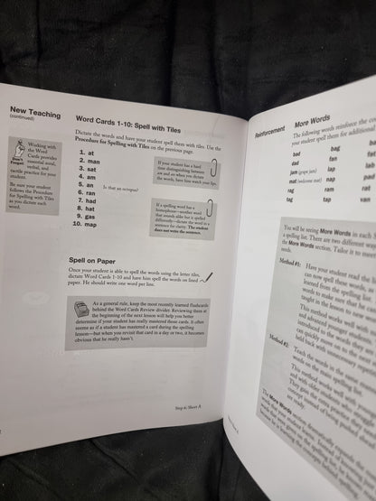 All About Spelling Level 1 Teacher's Manual