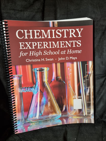 Chemistry Experiments for High School At Home