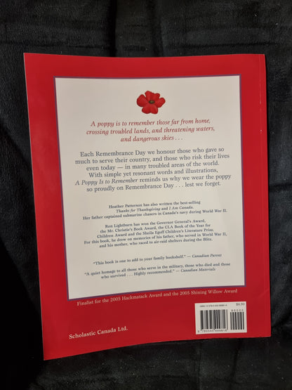 A Poppy is To Remember