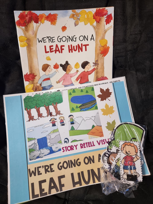 We're Going On A Leaf Hunt Book & Companion Activity