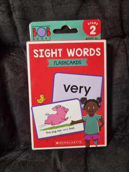 BOB Sight Words Flash Cards Grade 2