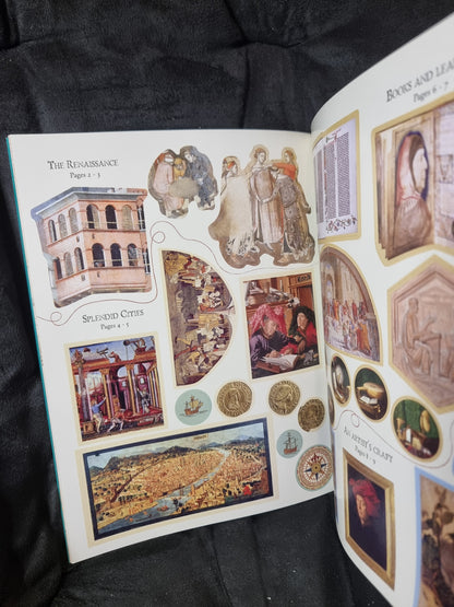 Usborne Renaissance Sticker Book